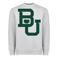 Heather Grey baylor athletics Heavyweight Sweatshirt - artisFamous