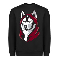 Black bloomsburg huskies Heavyweight Sweatshirt - artisFamous