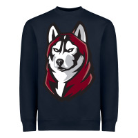 Navy bloomsburg huskies Heavyweight Sweatshirt - artisFamous