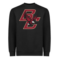 Black boston college eagles Heavyweight Sweatshirt - artisFamous