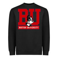 Black boston university terriers Heavyweight Sweatshirt - artisFamous
