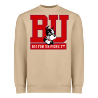 Mushroom boston university terriers Heavyweight Sweatshirt - artisFamous