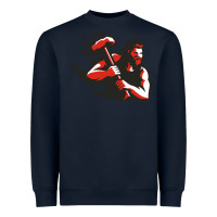 Navy cal u vulcans Heavyweight Sweatshirt - artisFamous