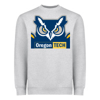 Heather Grey Oregon Tech Gift Heavyweight Sweatshirt - artisFamous
