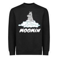 Black Moomin Heavyweight Sweatshirt - artisFamous