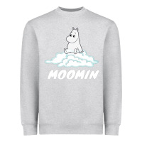 Heather Grey Moomin Heavyweight Sweatshirt - artisFamous