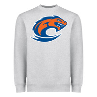 Heather Grey clayton state loch orange Heavyweight Sweatshirt - artisFamous