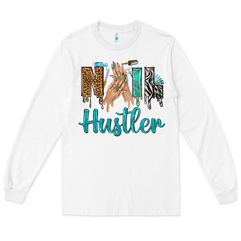 Nail Hustler Bbs Long Sleeve Tee by BundleAndBundleShop | Teevron