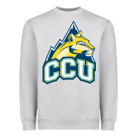 Heather Grey colorado christian Heavyweight Sweatshirt - artisFamous