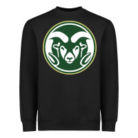 Black colorado state rams Heavyweight Sweatshirt - artisFamous