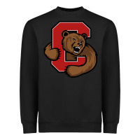 Black cornell big red Heavyweight Sweatshirt - artisFamous