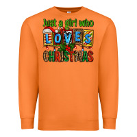 Carrot just a girl who loves christmas Premium Sweatshirt - AdoDesignShop