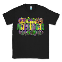 Black happy mardi gras yall Classic Tee - CowGirlArtShop