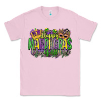 Bubblegum Pink happy mardi gras yall Classic Tee - CowGirlArtShop