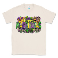 Natural happy mardi gras yall Classic Tee - CowGirlArtShop