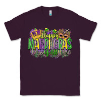Plum happy mardi gras yall Classic Tee - CowGirlArtShop