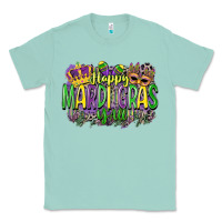 Seafoam happy mardi gras yall Classic Tee - CowGirlArtShop