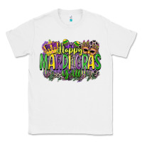 White happy mardi gras yall Classic Tee - CowGirlArtShop