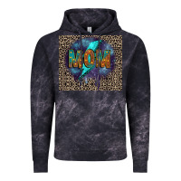 Cloud Black Leopard mom Vintage Hoodie - FaDigitalArtStudio
