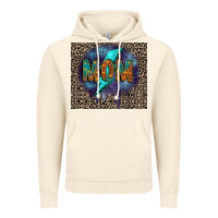 Vintage Artic Leopard mom Vintage Hoodie - FaDigitalArtStudio