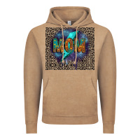 Vintage Coffee Leopard mom Vintage Hoodie - FaDigitalArtStudio