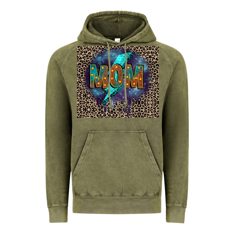 Leopard Mom Vintage Hoodie by FaDigitalArtStudio | Teevron