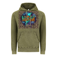 Vintage Olive Leopard mom Vintage Hoodie - FaDigitalArtStudio