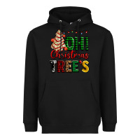Black oh Christmas tree's ado Heavyweight Hoodie - AdoDesignShop