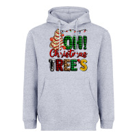 Heather Grey oh Christmas tree's ado Heavyweight Hoodie - AdoDesignShop