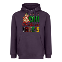 Plum oh Christmas tree's ado Heavyweight Hoodie - AdoDesignShop