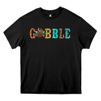 Black gobble thanksgiving turkey Heavy Core Tee - RanaPortraitStore