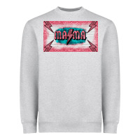 Heather Grey western mama pink glitter Heavyweight Sweatshirt - BarkalooDesign