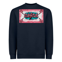 Navy western mama pink glitter Heavyweight Sweatshirt - BarkalooDesign