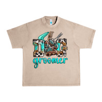 French Oak western dog groomer Urban Heavy Tee - OliviaCreatesArt