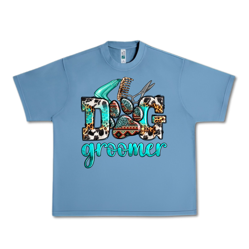 Western Dog Groomer Urban Heavy Tee by OliviaCreatesArt | Teevron