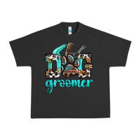 Pigment Black western dog groomer Urban Heavy Tee - OliviaCreatesArt
