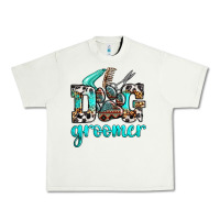 Pistachio western dog groomer Urban Heavy Tee - OliviaCreatesArt
