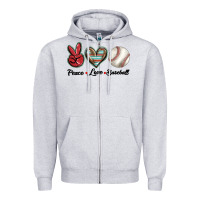 Peace Love West Zipper Hoodie | Teevron