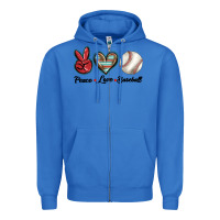 True Royal peace love west Zipper Hoodie - BarkalooDesign