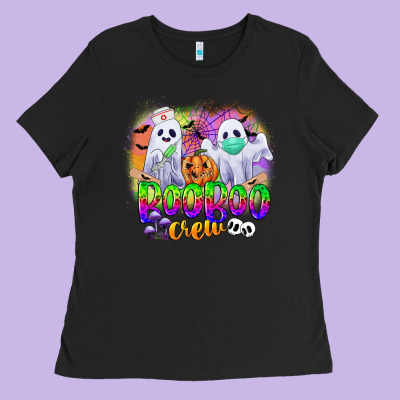 Boo Boo Crew Ladies Tee Designed By Cowgirlartshop