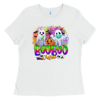 White boo boo crew Ladies Tee - CowGirlArtShop