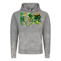 Cloud Rock nurse st patrick Vintage Hoodie - FaDigitalArtStudio
