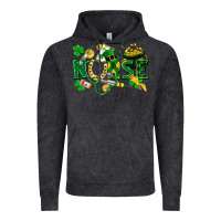 Vintage Black nurse st patrick Vintage Hoodie - FaDigitalArtStudio