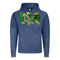 Vintage Denim nurse st patrick Vintage Hoodie - FaDigitalArtStudio