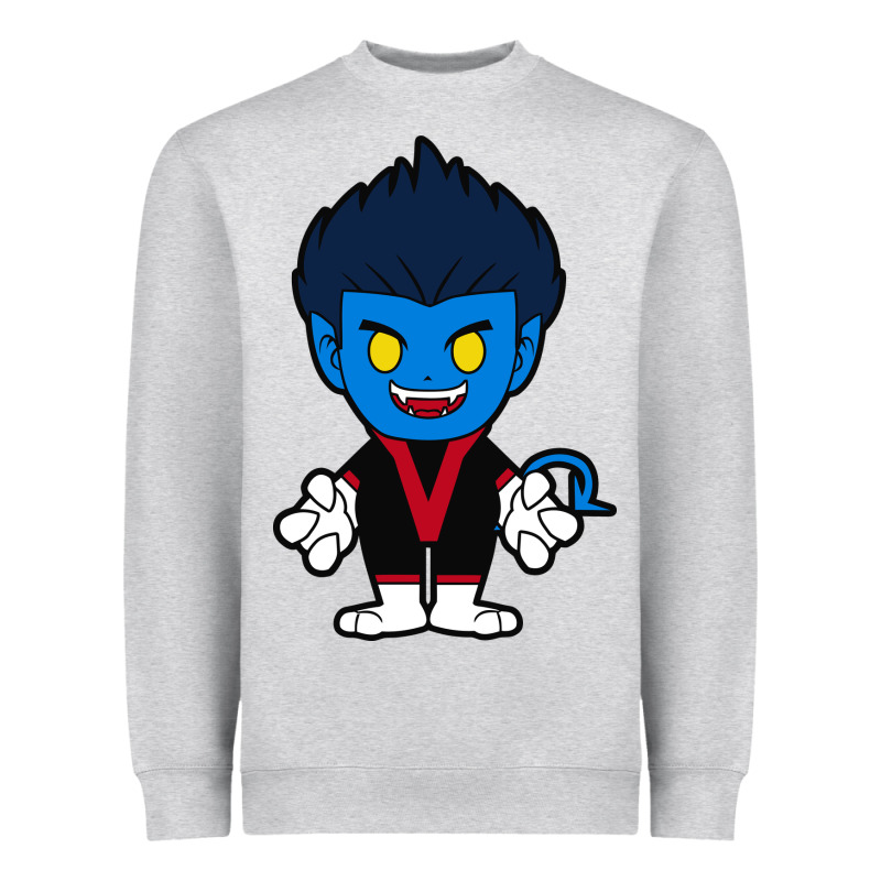 Nightcrawler Chibi Heavyweight Sweatshirt by artisFamous | Teevron