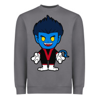 Storm nightcrawler chibi Heavyweight Sweatshirt - artisFamous