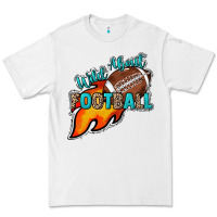 White Wild about Football Premium Tee - HowdyJamesFarm