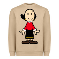 Mushroom olive oyl Heavyweight Sweatshirt - artisFamous