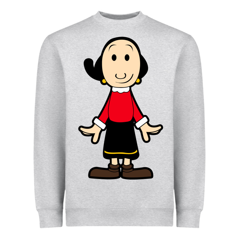 Olive Oyl Heavyweight Sweatshirt by artisFamous | Teevron