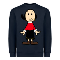 Navy olive oyl Heavyweight Sweatshirt - artisFamous